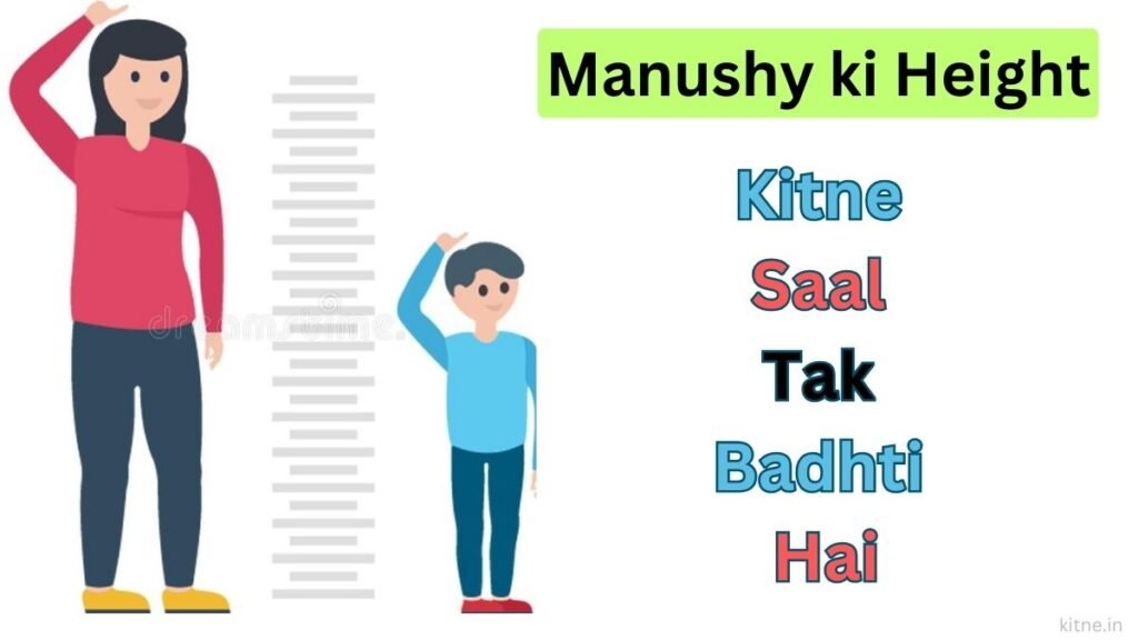 Manushy ki Height Kitne Saal Tak Badhti Hai